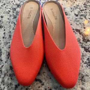 Rothy's Vibrant Orange Loafers